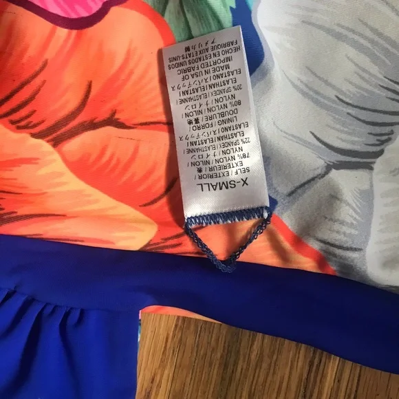 Mara Hoffman crossover reversible floral one piece - Picture 5 of 7